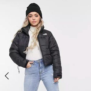 The North Face Cropped Saikuru jacket in black
